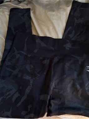 Gymshark Black Camo High-Waisted Leggings